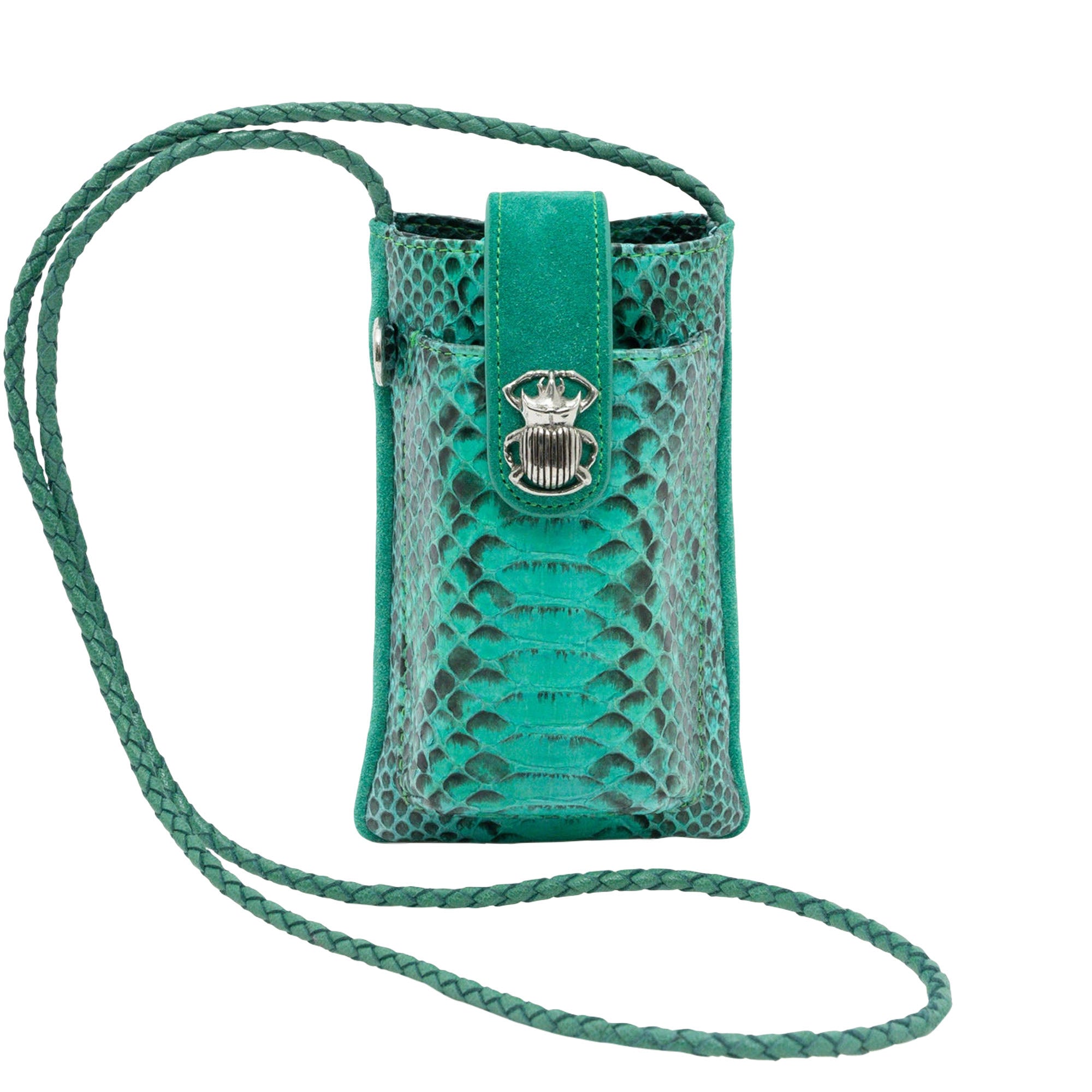 ZZ HORS LIGNE Étui à téléphone Marcus en python - Tulum