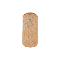 Étui à lunettes Maya en cuir - Sable