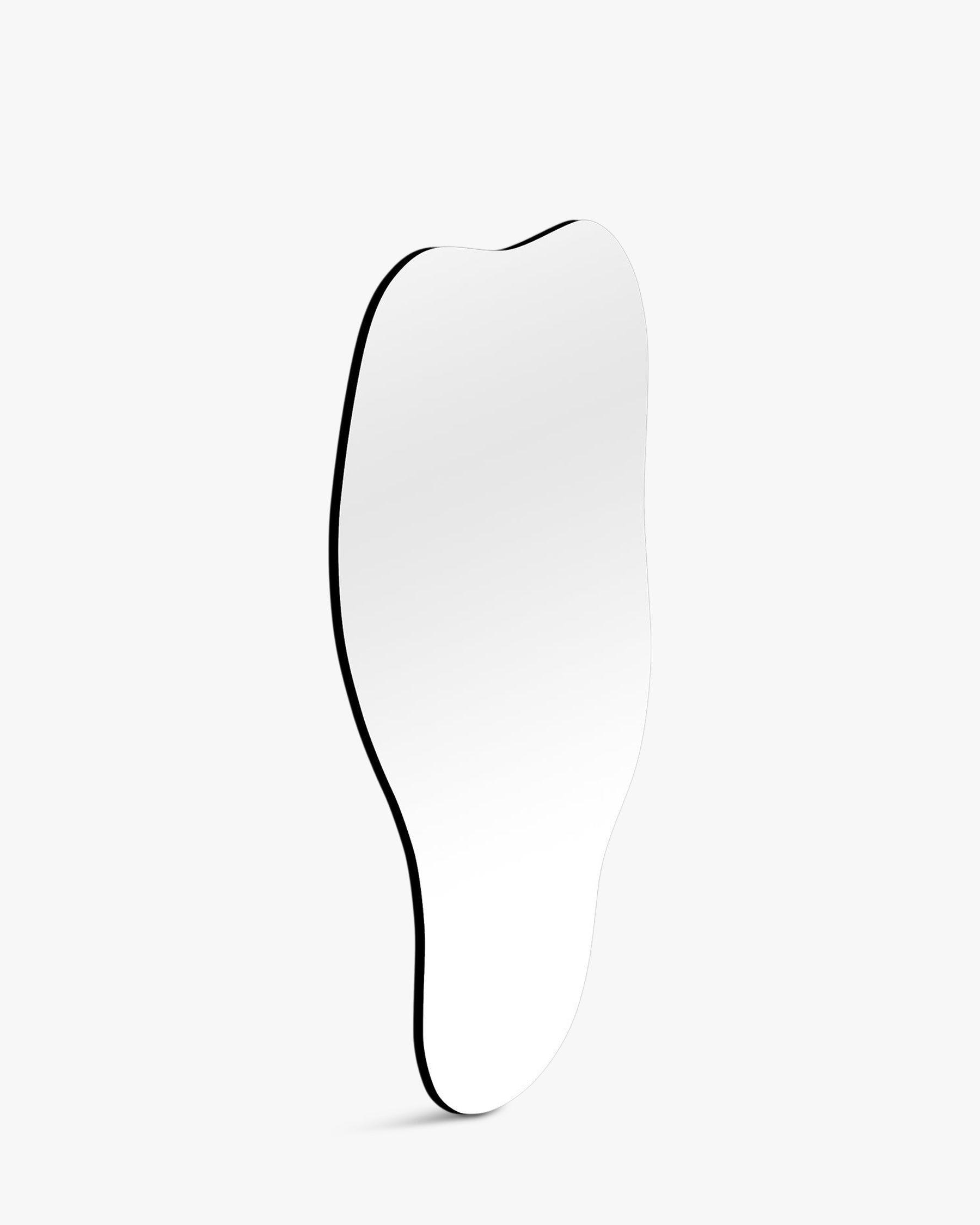 Miroir design organique Anders Xl - Blanc