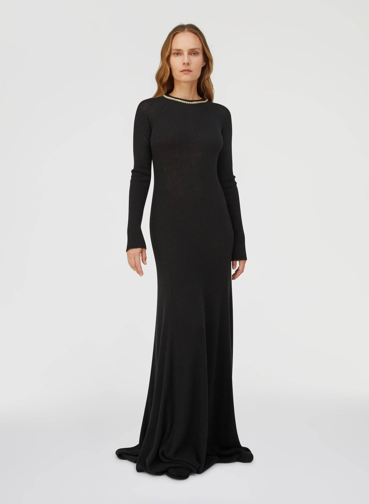 BLACK CHAIN DRESS