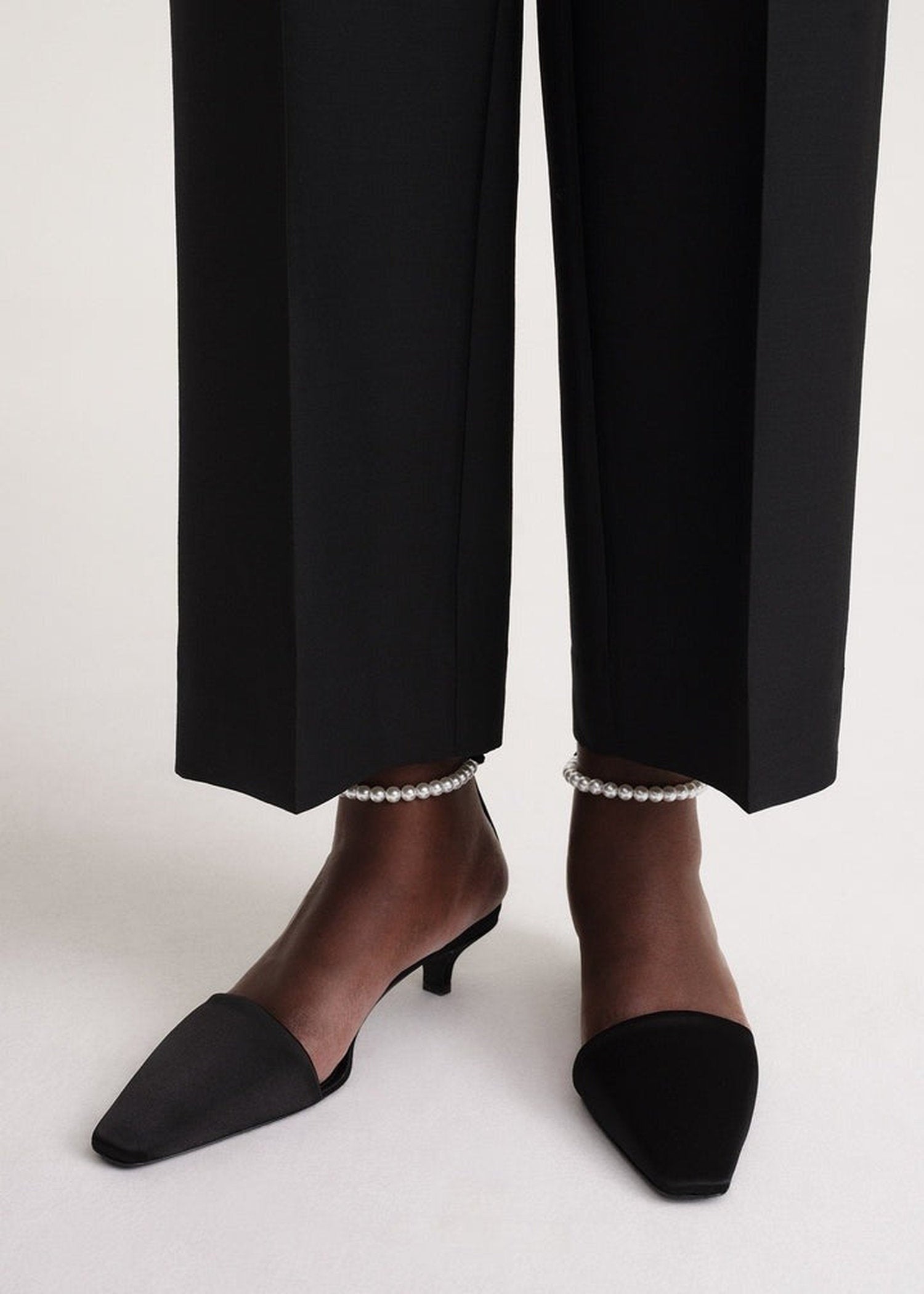 Escarpins 35 à perles - Black