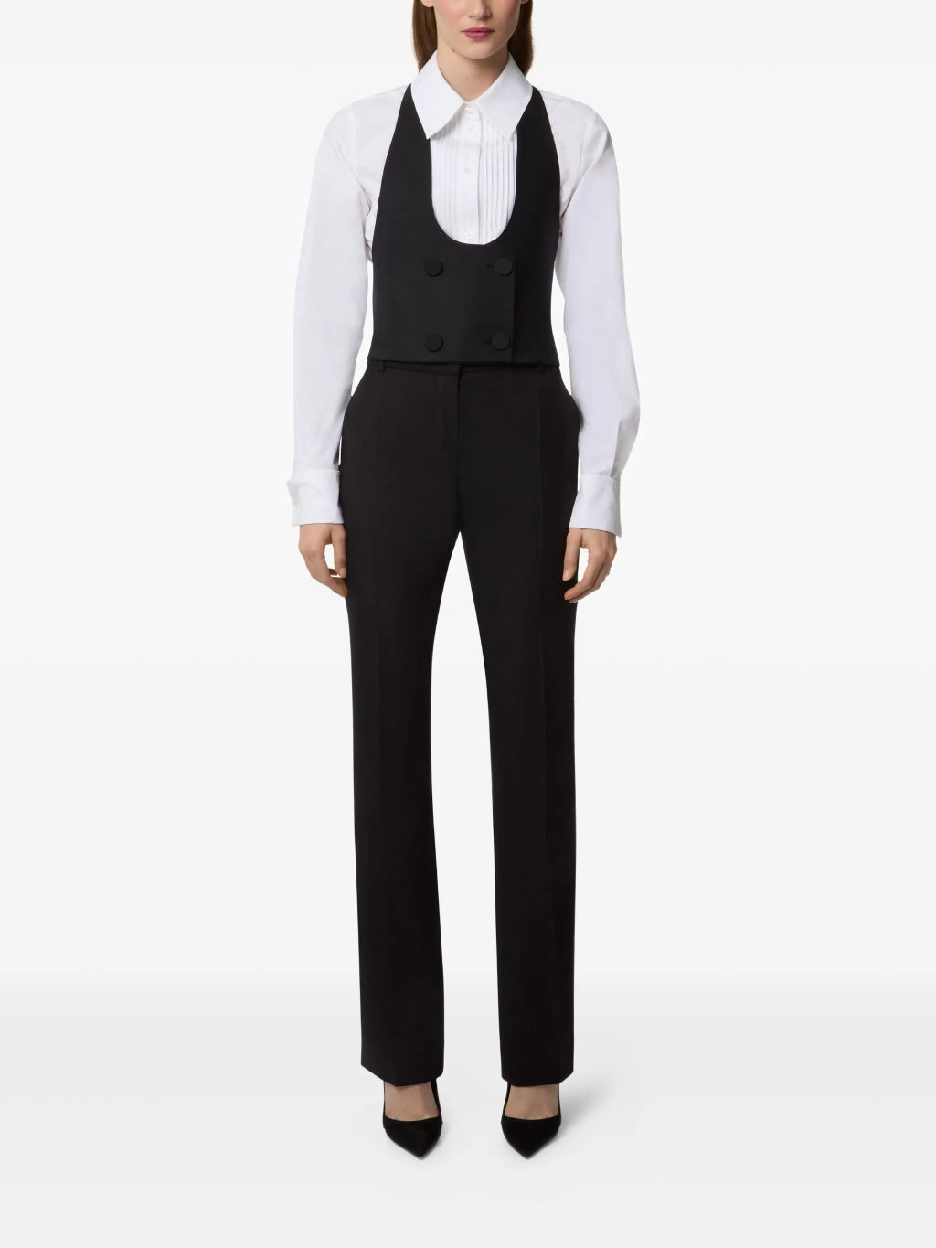 Pantalon en laine - Noir