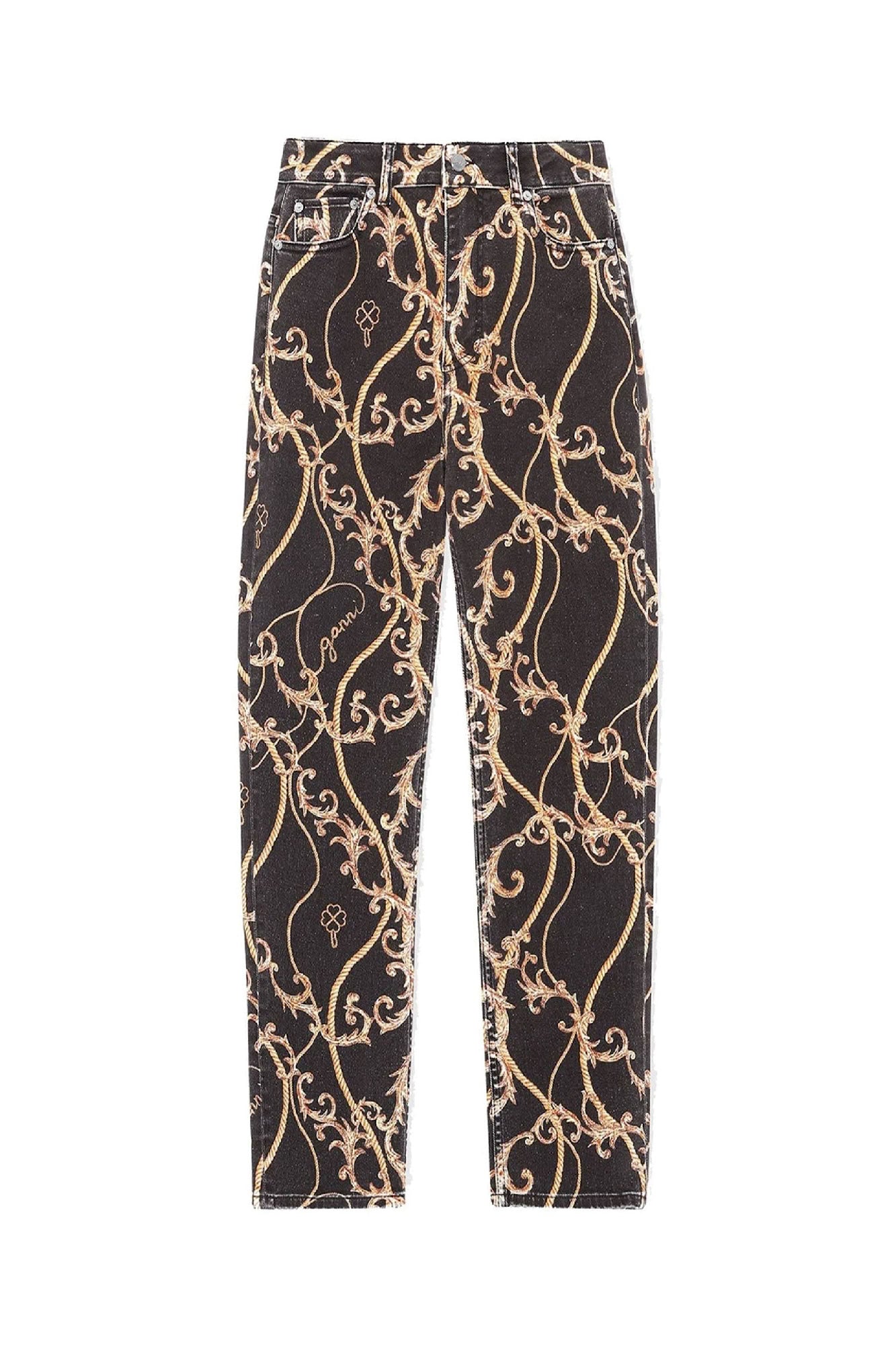 Pantalon court Misy en denim - Black