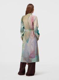 MULTICOLOR SCARF DRESS