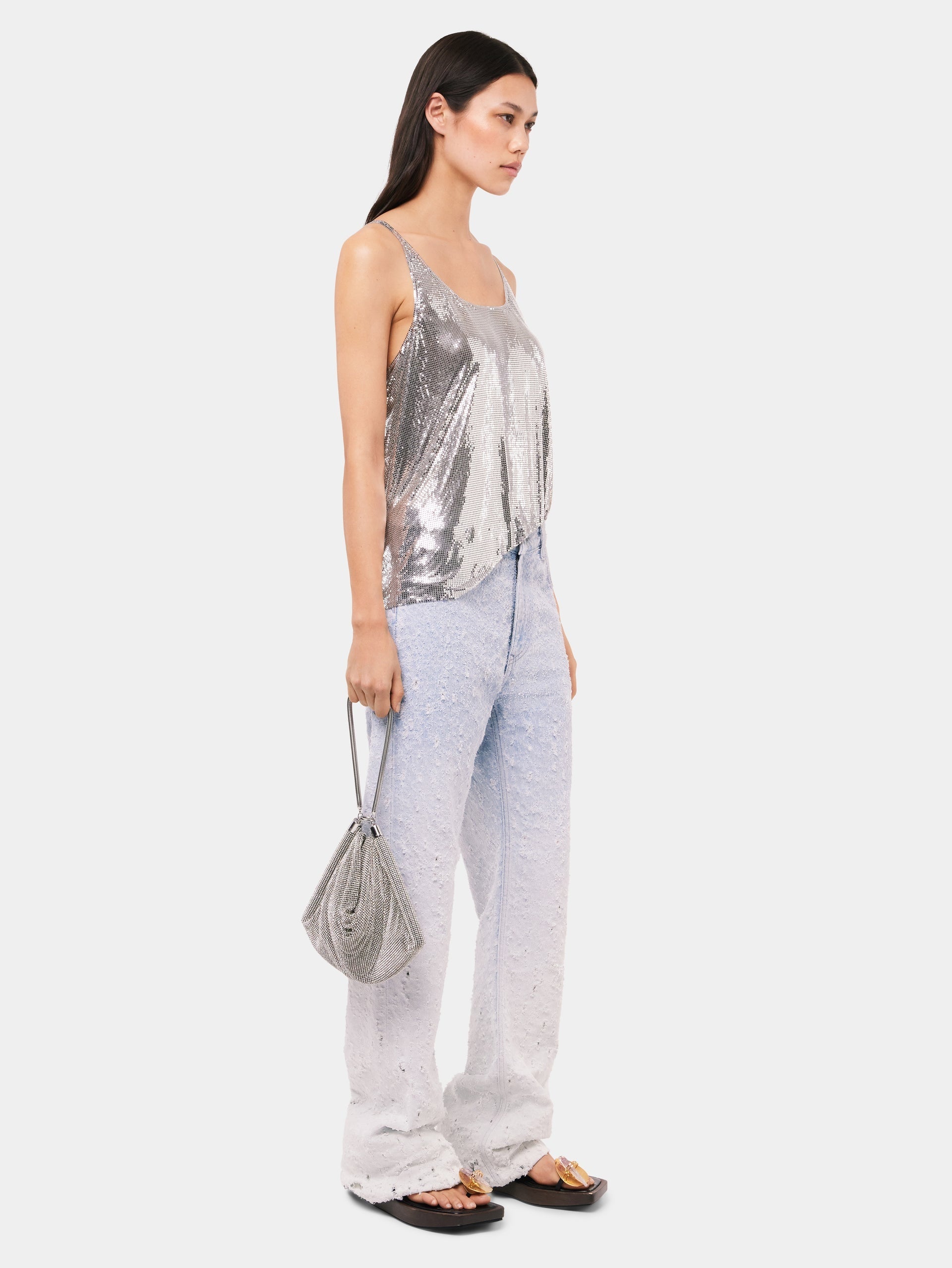 Silver & Crystal Sac - Silver & Crystal