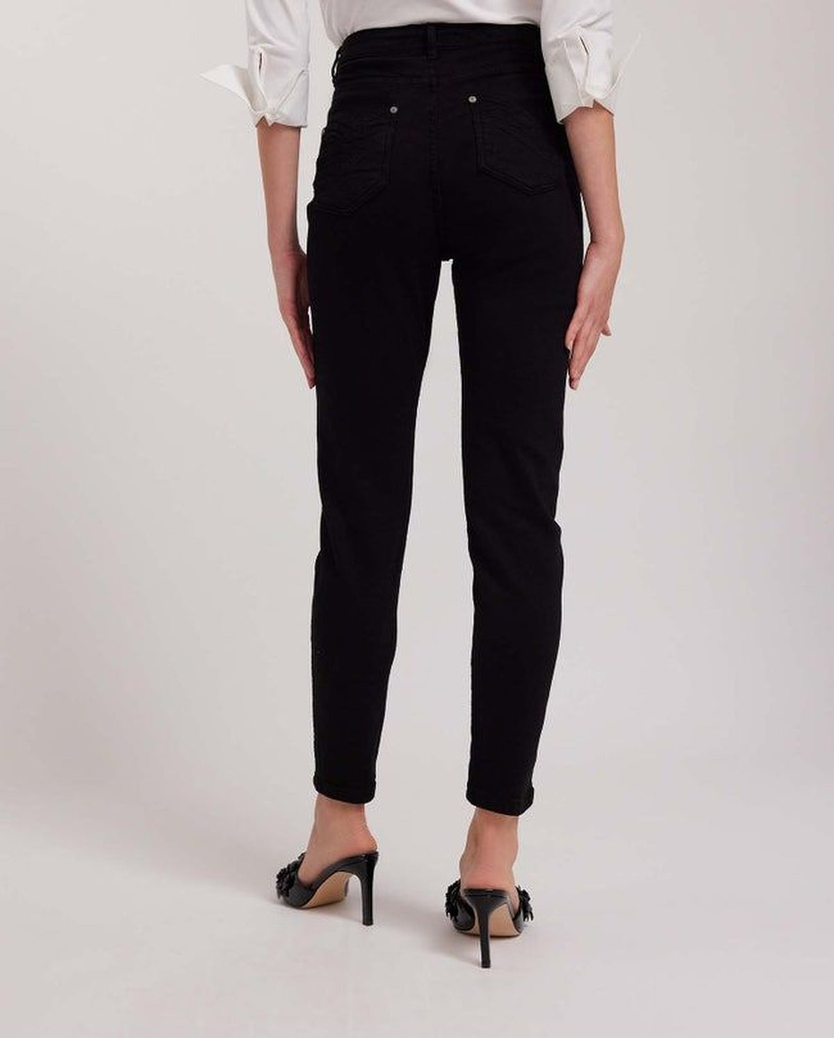 Cotton jeans - Black