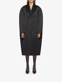 OVERSIZED COCCON COAT W/ SLEEVES