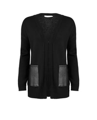 Cardigan Fael en laine - Black