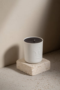 Bougie Apothecary en porcelaine - Rose Noire