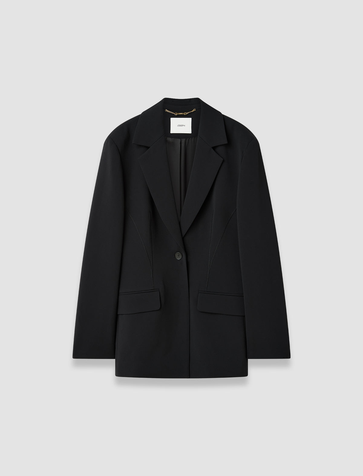 Fallon fitted blazer - Black