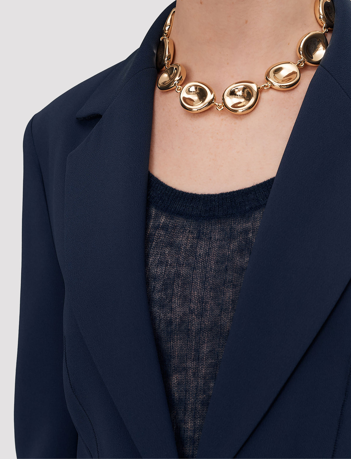 Blazer Fallon ajusté - Indigo