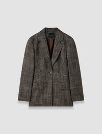 Fallon wool blazer - Cocoa