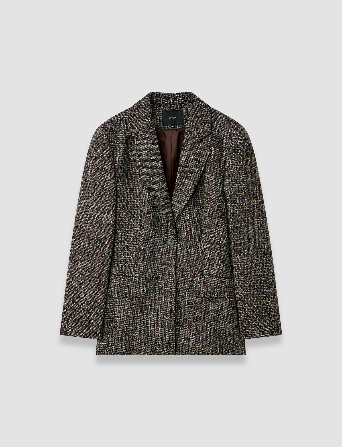 Fallon wool blazer - Cocoa