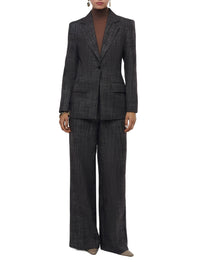 Fallon wool blazer - Cocoa