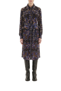 Arabesc Midi Dress - Black