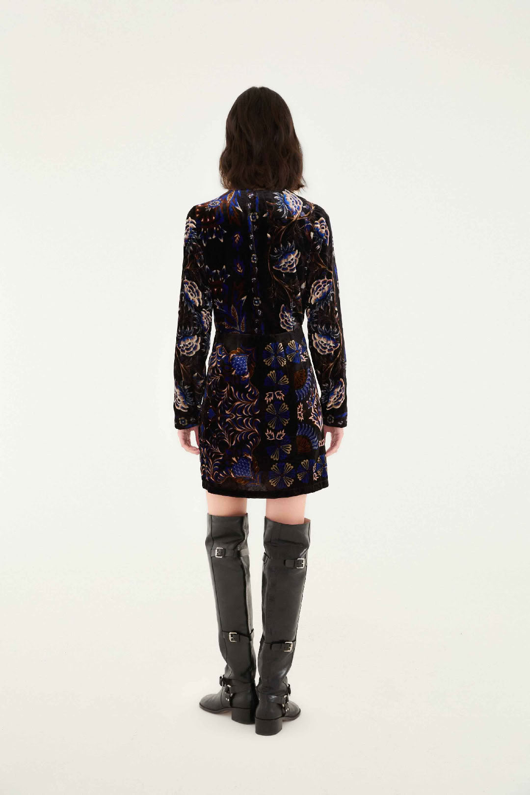 Robe courte Arabesc - Noir