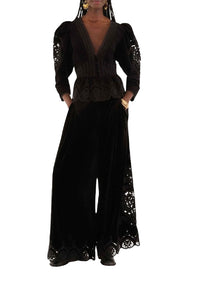 Blouse Artichoke Heart - Noir