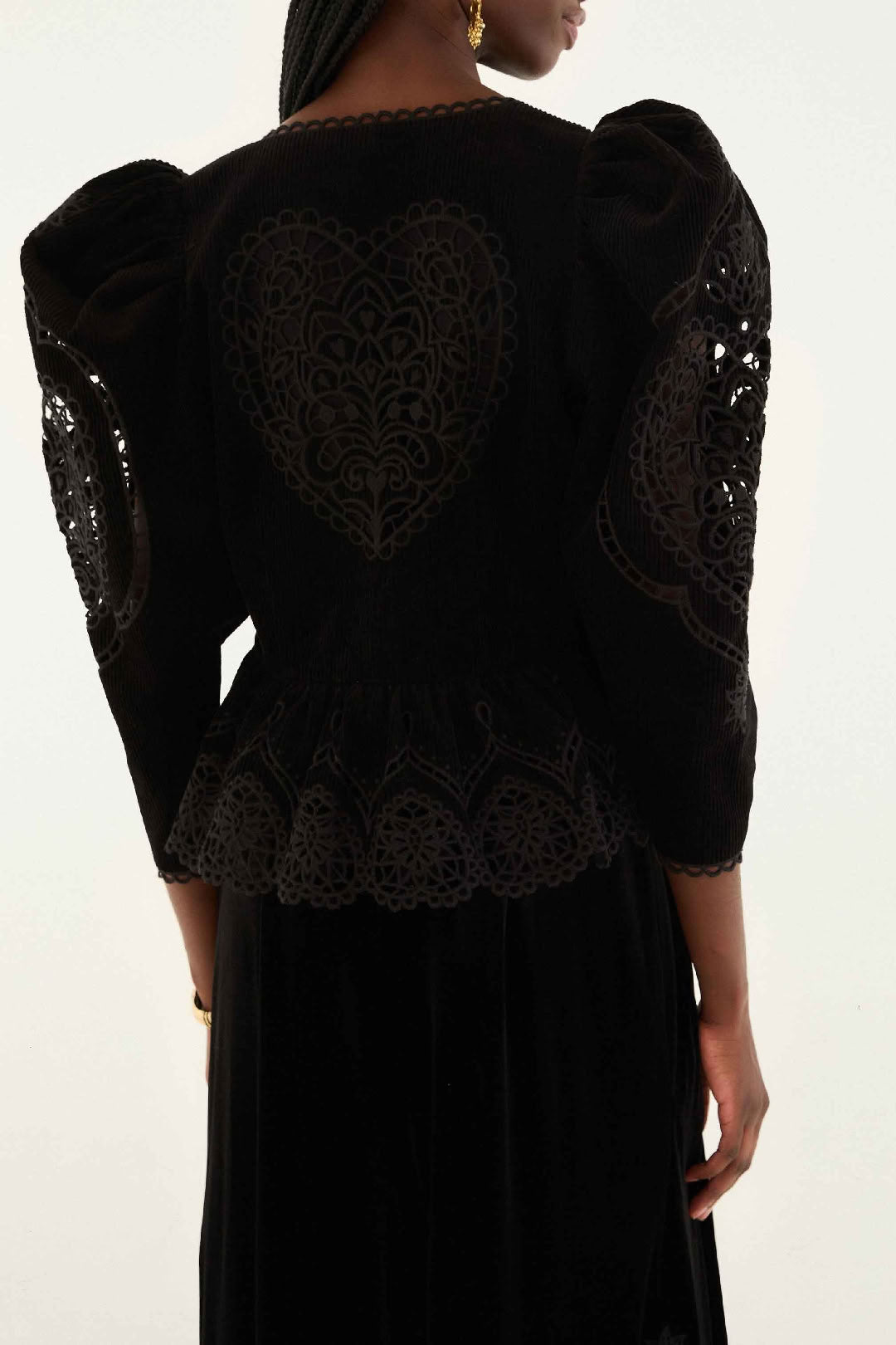 Blouse Artichoke Heart - Noir