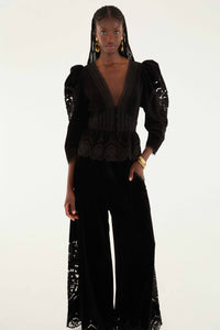 Black Pantalon - Black
