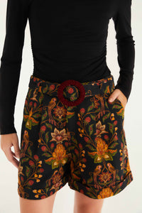Berry Garden Black Short - Berry Garden Black
