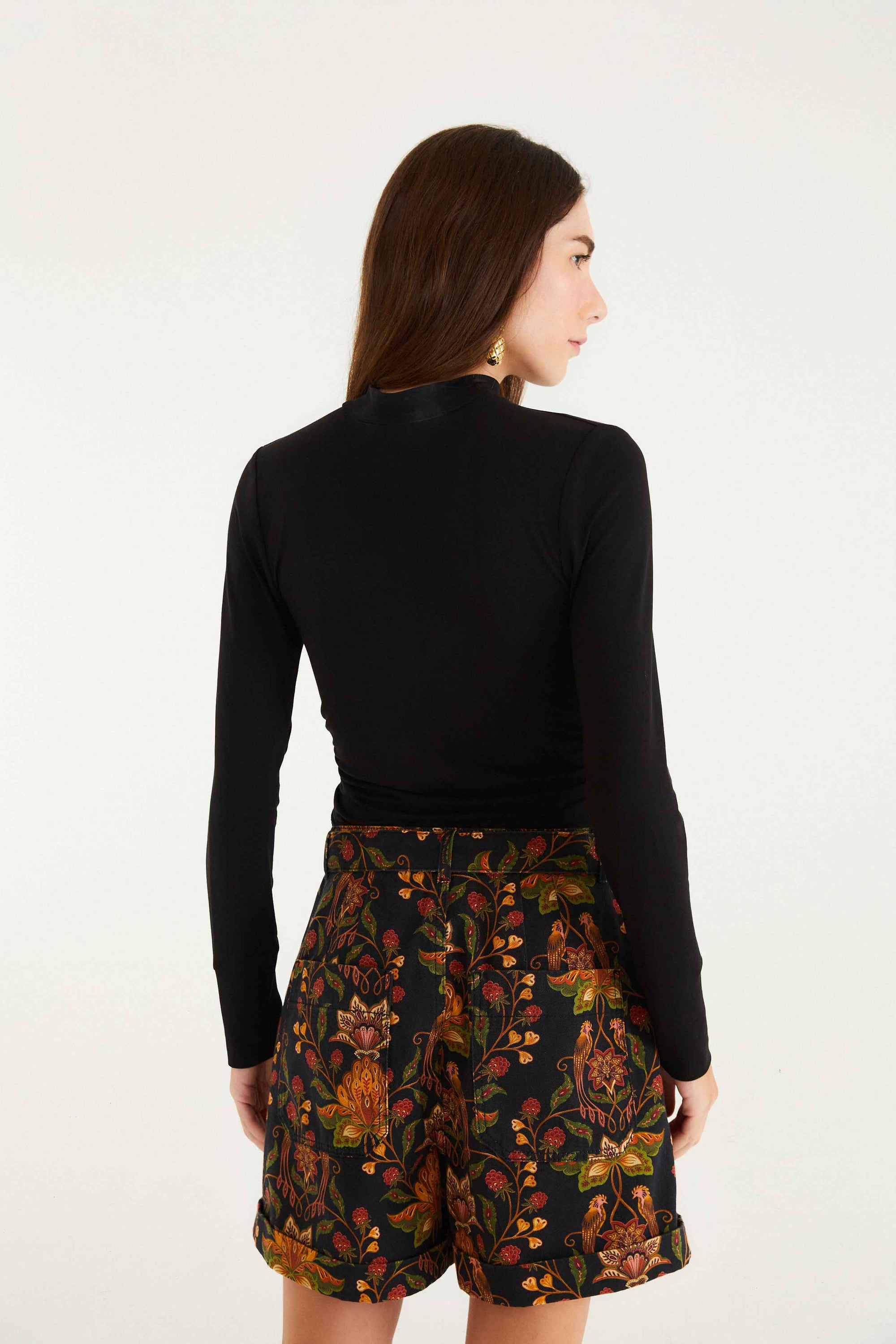 Berry Garden Black Short - Berry Garden Black