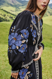 Black Robe midi - Black