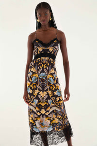 NEW_Snake Garden Black Robes midi - Snake Garden Black