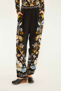 Snake Garden Black Pantalon - Snake Garden Black