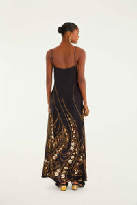 Garden Black Robe midi - Garden Black
