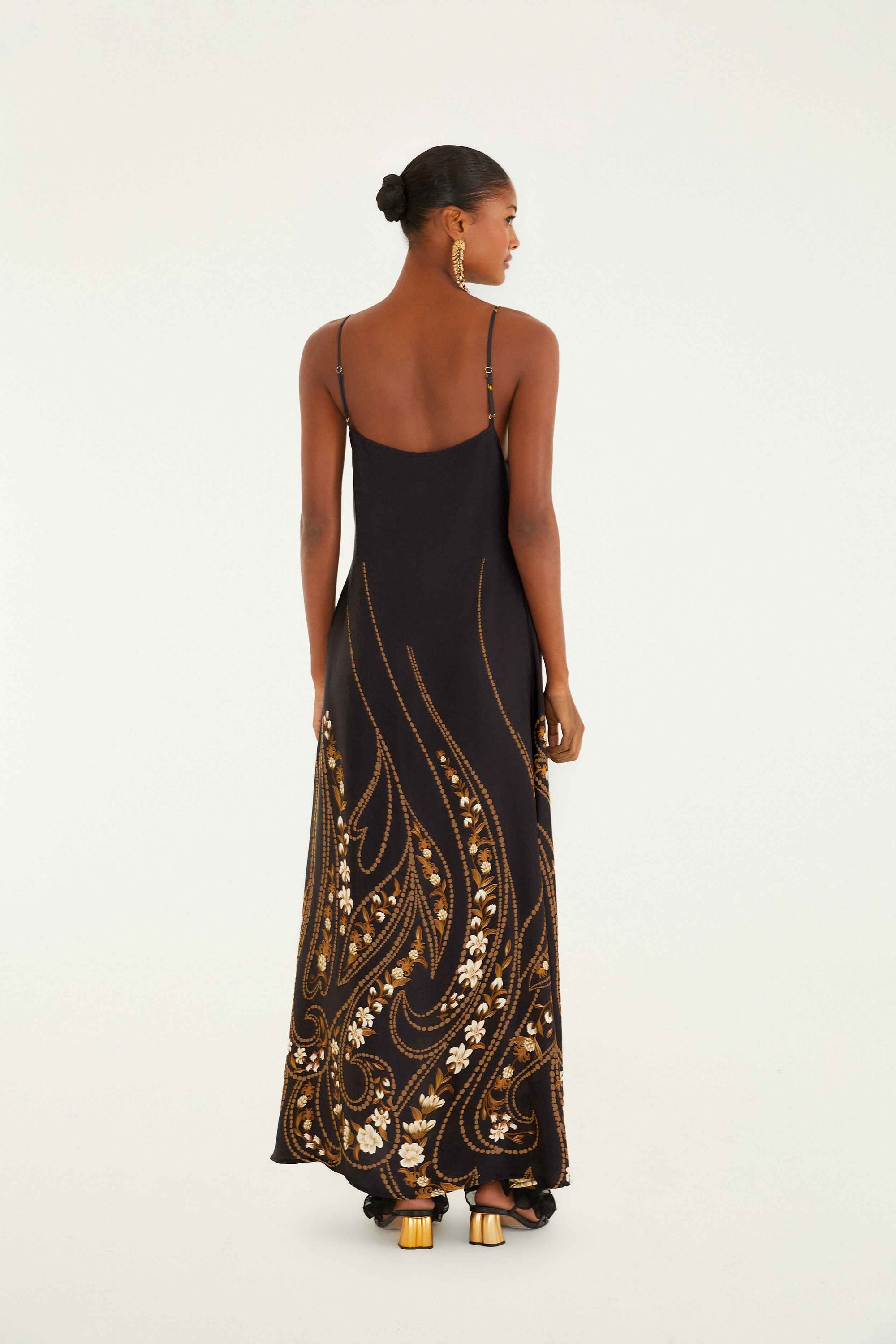 Garden Black Robe midi - Garden Black