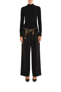 Blouse à manches longues - Noir