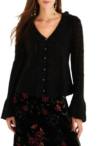 FELIX_JAMBES_Black Cardigan - Black