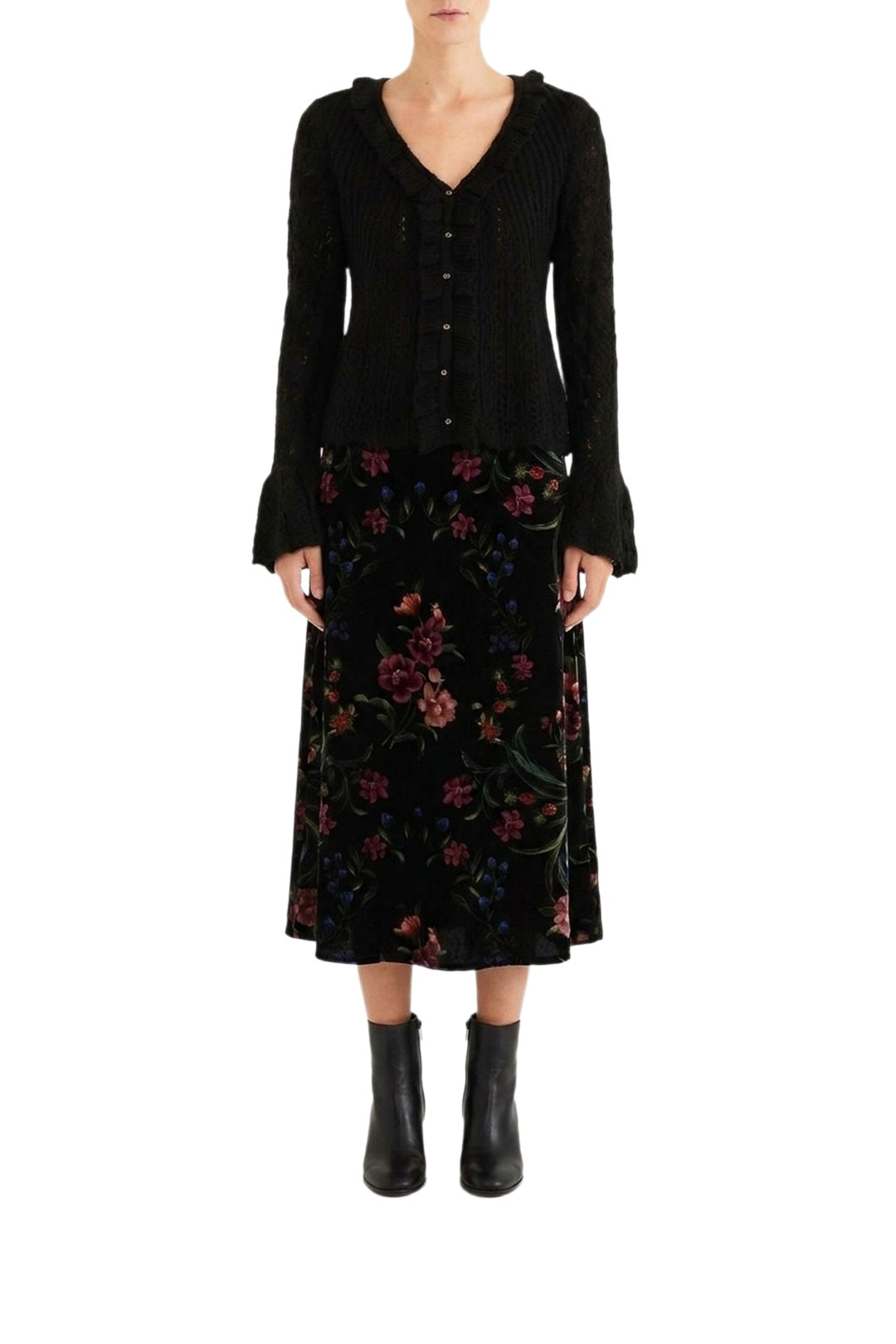 NEW_FELIX_JAMBES_Black Cardigan - Black