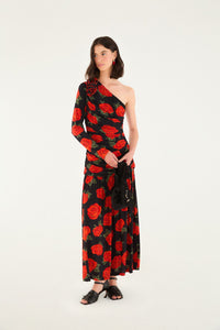 NEW_Latin Roses Black Robes midi - Latin Roses Black