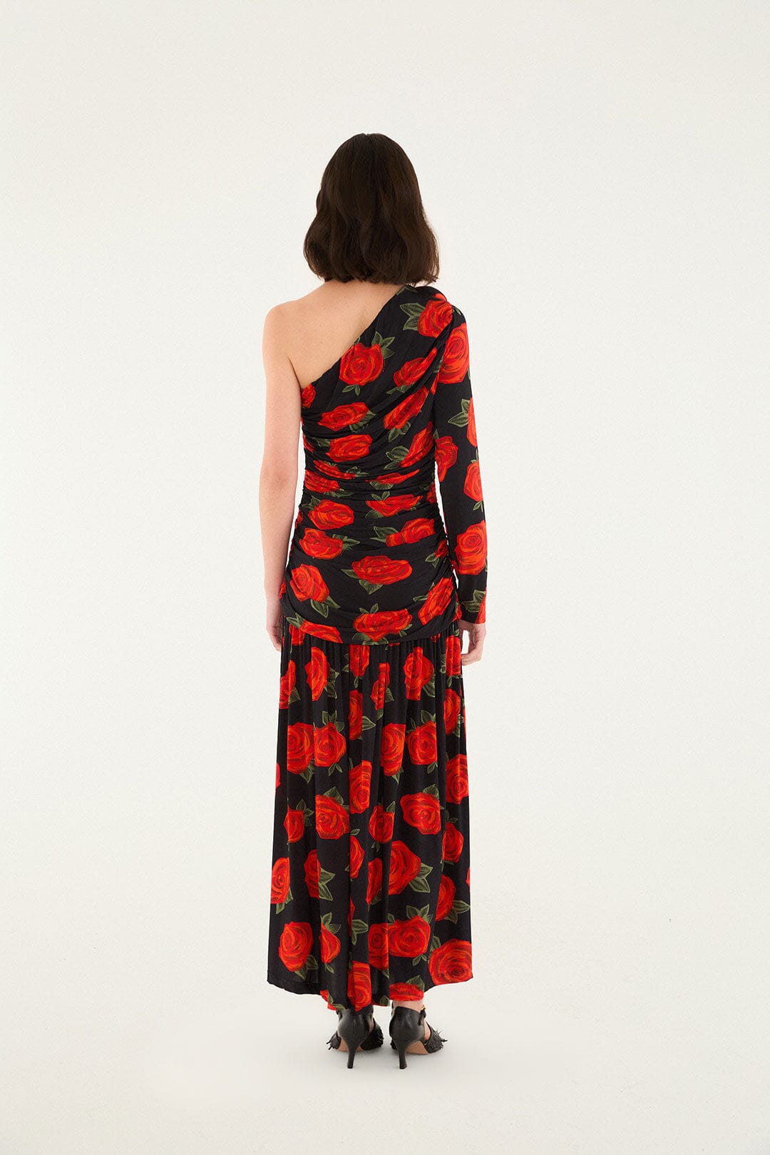 NEW_Latin Roses Black Robes midi - Latin Roses Black
