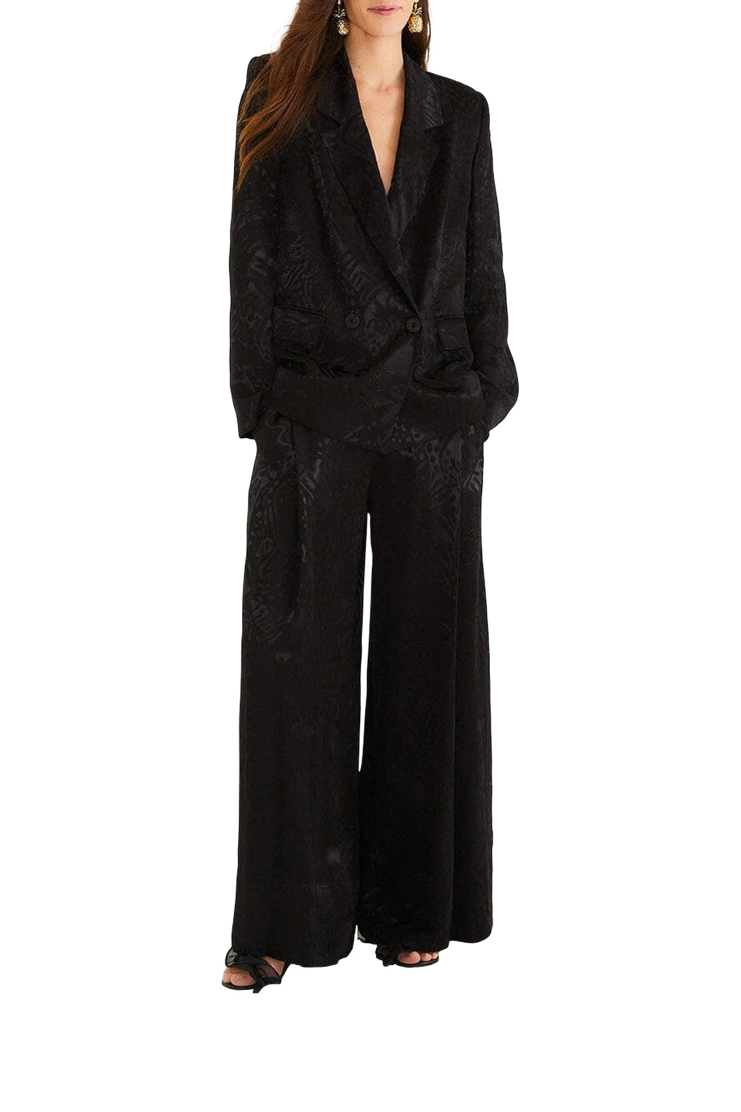 NEW_DIFFUSELY_Black Blazer - Black