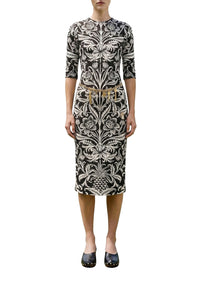 Robe midi Lisbon - Noir