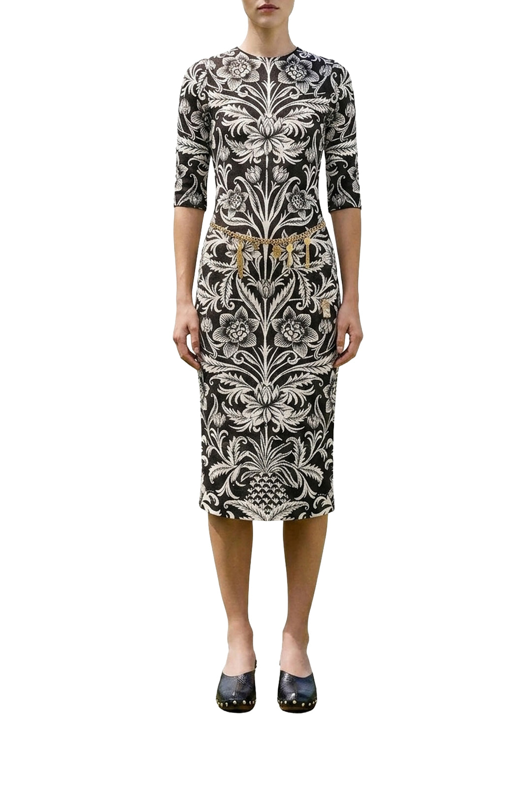 Robe midi Lisbon - Noir
