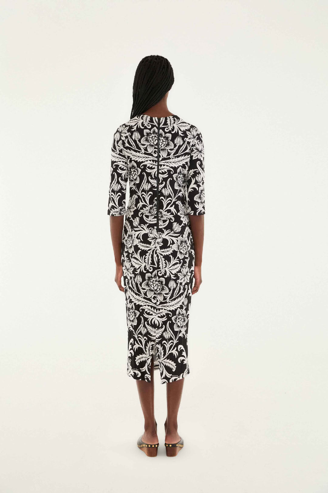 Robe midi Lisbon - Noir