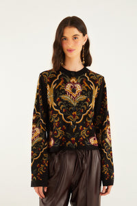 Hearts Black Cardigan - Hearts Black