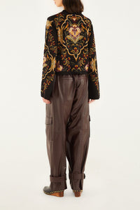 Cardigan Majestic Hearts - Noir