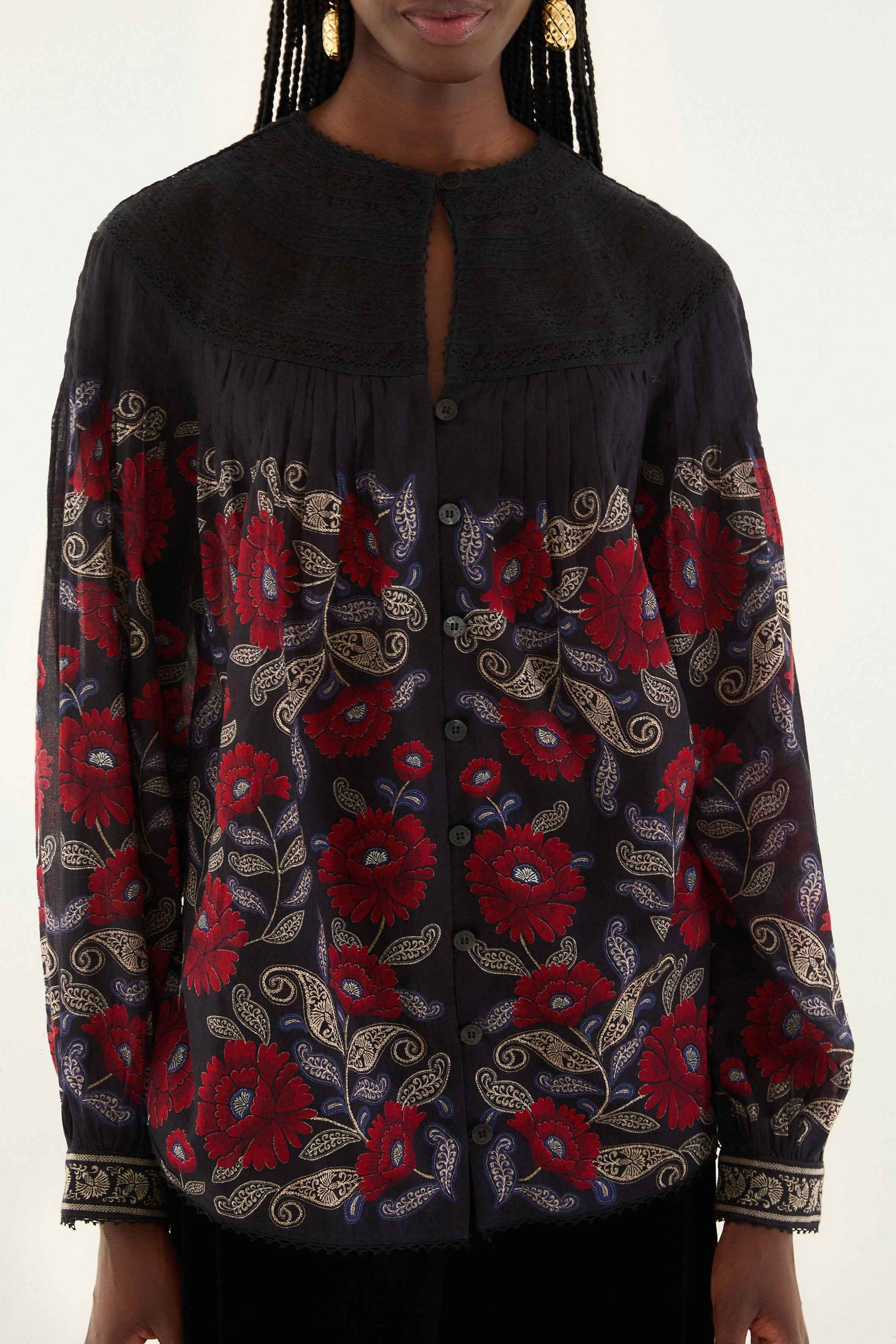 Valentina Blouse - Black