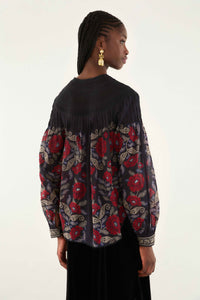 Valentina Black Blouse - Valentina Black
