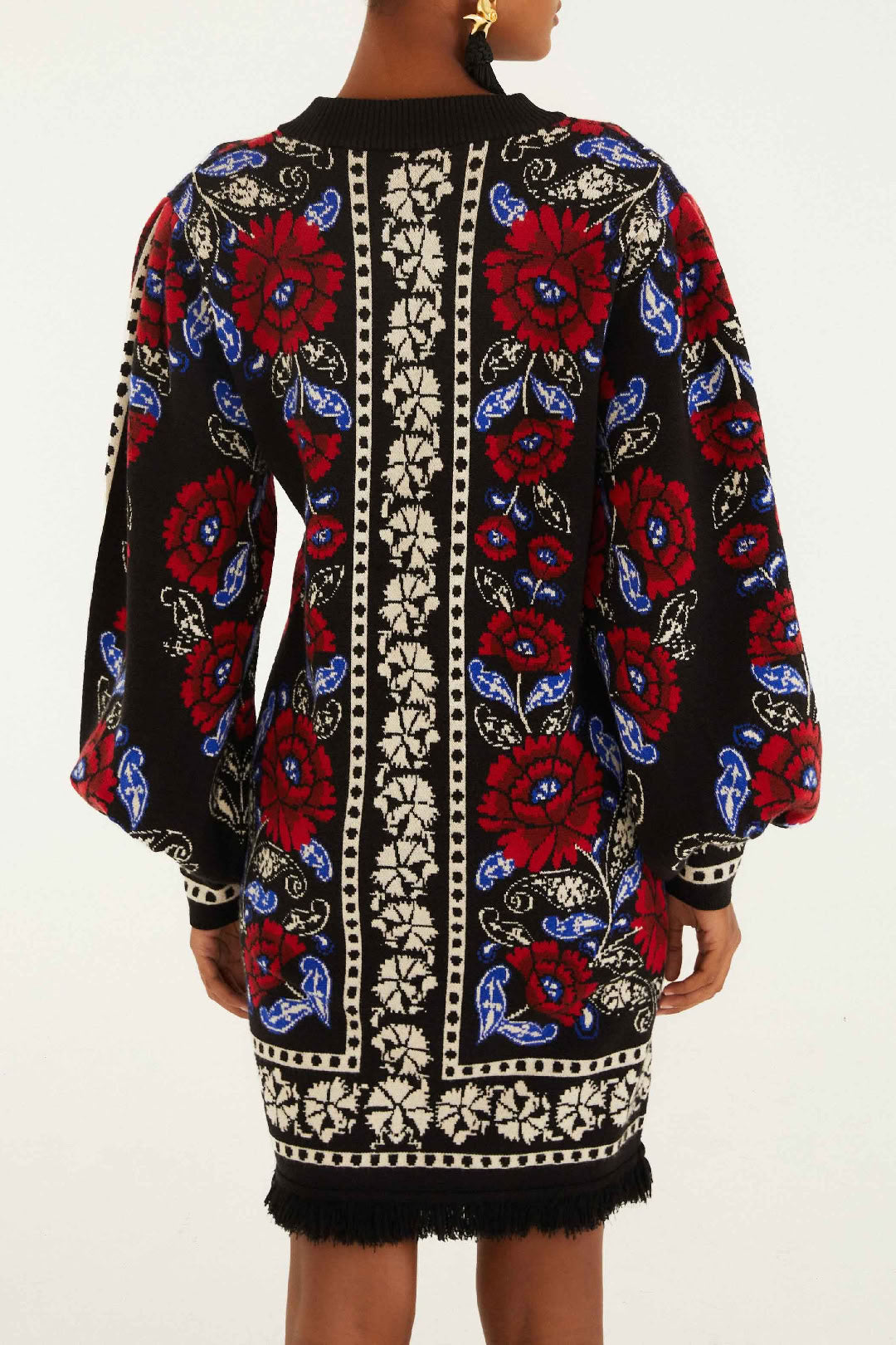 Robe Valentina en maille - Noir