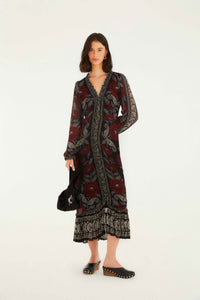 NEW_Valentina Black Robes midi - Valentina Black