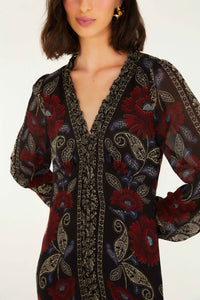 NEW_Valentina Black Robes midi - Valentina Black