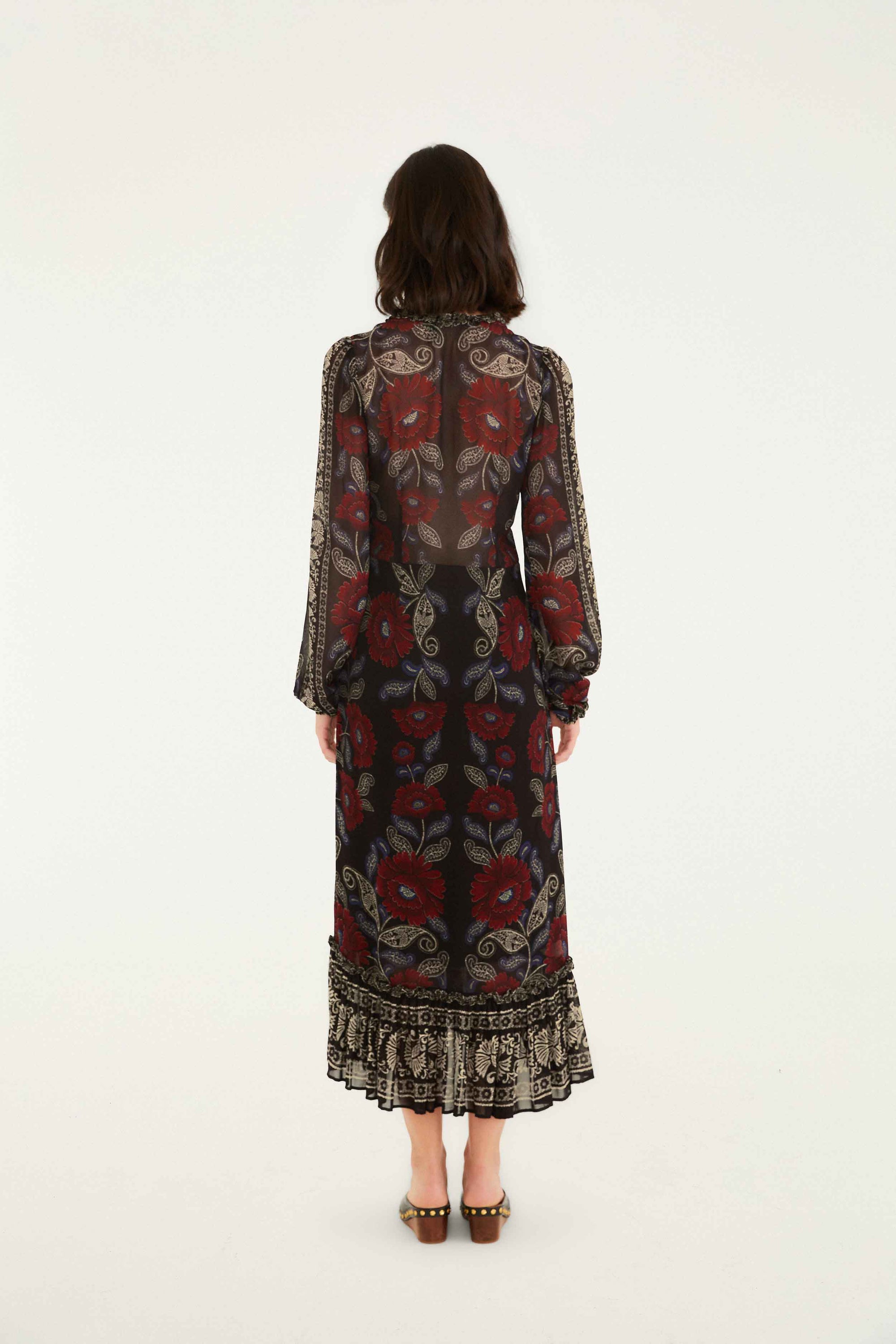 NEW_Valentina Black Robes midi - Valentina Black