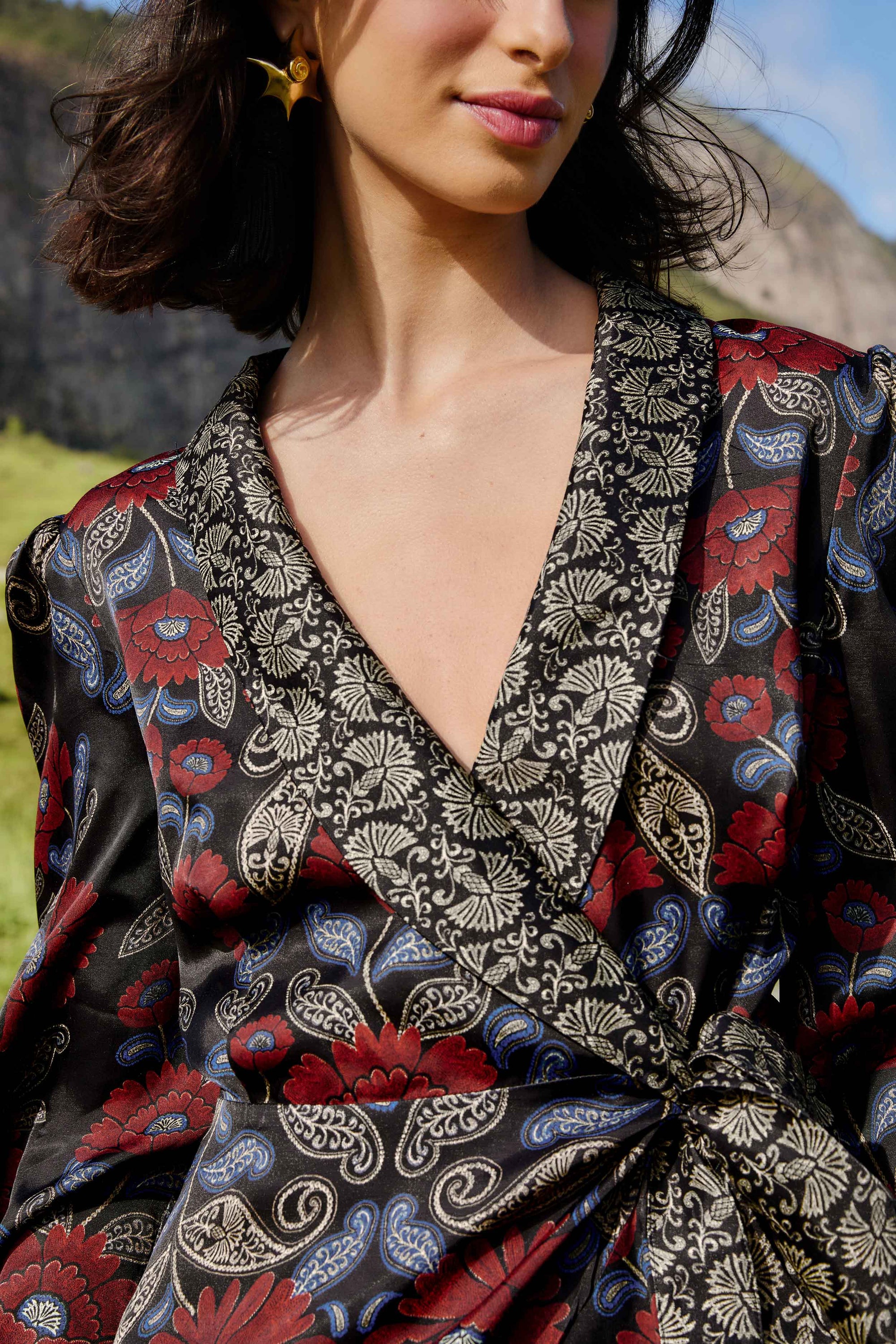 Valentina Black Robe courte - Valentina Black