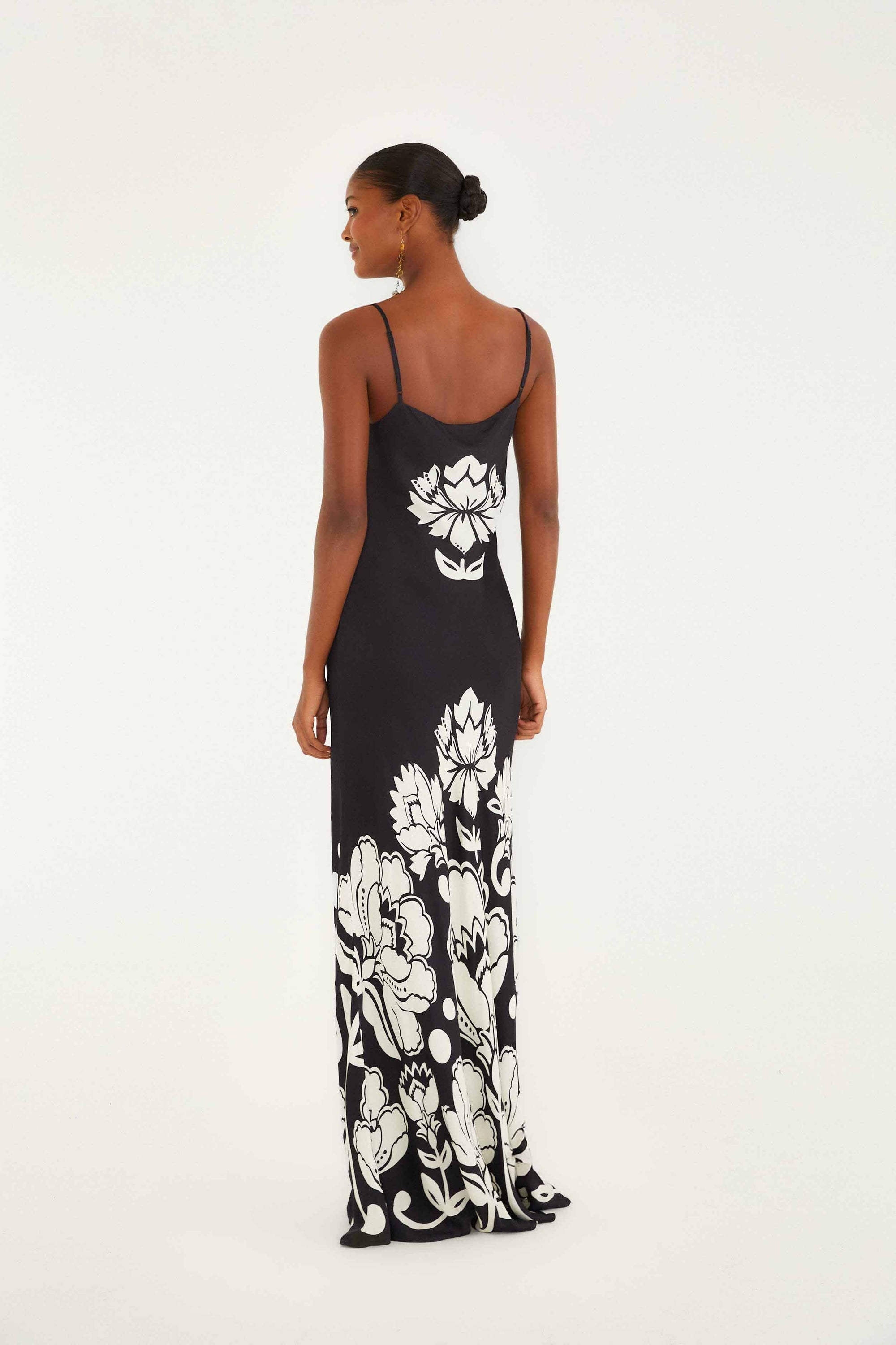 Floral Cream Robe longue - Floral Cream
