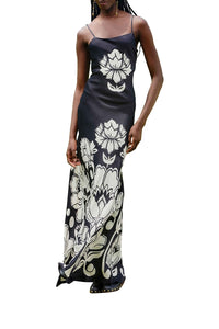 NEW_DIFFUSELY_Floral Cream Robe longue - Floral Cream